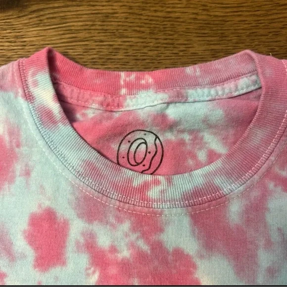 Odd Future Tye-Dye Pink Graphic Large Logo Tee T-Shirt Men’s Size Small - Picture 6 of 11